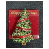 Christmas Tree Brooch