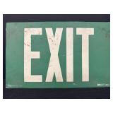 Ever Glow Exit Aluminum Sign