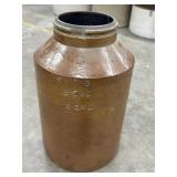 US Stoneware Co 2gal Salt Glaze Crock Jar