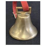 Brass 3.5in bell w/cloth collar