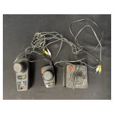 3 Atari Game Controllers