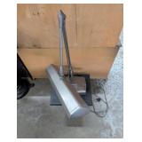 Dazer floating fixture metal desk top lamp works