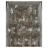 Glass La Porte Savings Bank Stemware