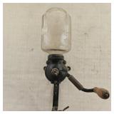 Antique Coffee Grinder w/ Wooden Handle