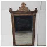 Antique wooden carved wall Mirror