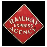 Porcelain Railway Express Agency