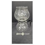 Cory 4-8 cup glass coffee brewer w/