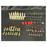 Chess & Checker Pieces