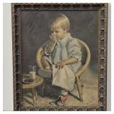 VTG Framed Print of 'Gretchen' by James Ingwersen