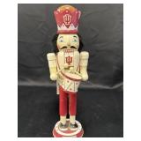 IU Hoosiers Football nutcracker, 14in H