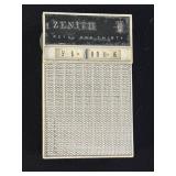 Zenith Royal 130 transistor radio