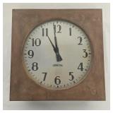 VTG Standard Wood Encased School Clock