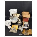 Vtg Sunbeam Mixmaster Model 7 or 7B, includes