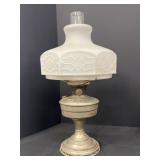 Aladdin Kerosene Lamp w/ Glass Lamp Shade