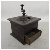 Antique Hand Crank Coffee Grinder