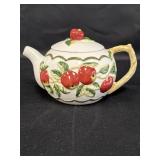 MWW Market Apple Tree design teapot, 5.5in H