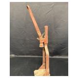 Vtg hand press bottle capper