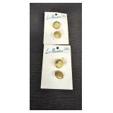 Eagle Crown Metal Buttons on