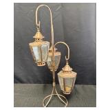 3 Tier Copper-colored Tealight Lantern 25' H