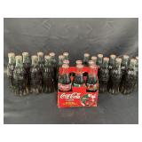 8oz glass Coca-Cola Bottles - 1996 Coca-Cola
