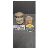 4 vtg Auto & Electric Containers