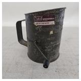 VTG Bromwell's Measuring Flour Sifter