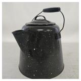 VTG Black Enamelware Coffee Pot