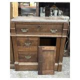 Eastlake Wash Stand w/ Brass Pulls