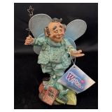 Vtg Doug Harris Antoine Hair Fairy Resin Figurine