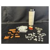 Toy Farm Silo, Fencing, & Animals