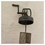 VTG Butter Churn Lid & Paddle Mechanism