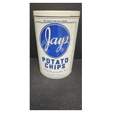 Jays Potato Chips 1lb Metal Can