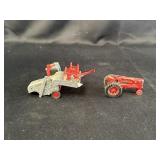 Ertl McCormick Farmall Tractor & Case G Combine