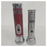 (2) VTG Eveready Flashlights: Captain & Red