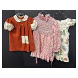 3 Toddler Dresses