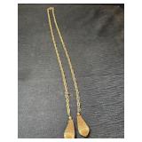 Tassel Teardrop Necklace