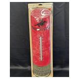 Winchester adv. thermometer, 7 x 25in., appears