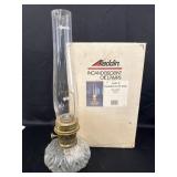 Vtg Aladdin Genie II incandescent oil lamp,