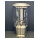 20" Stainless Steel & Acrylic Beverage Dispenser