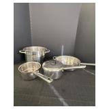 Wolfgang Puck Stainless Steel Cookware Set