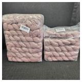 (19) Brand New 10ft Dusty Pink Cheese Clothes/