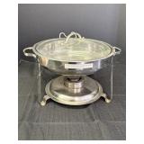 Stainless steel round chafing dish
