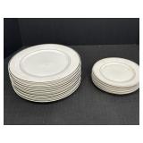 Sango 10.5" & Simplicity 7.5" Fine China Plates