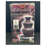 Nostalgia Electrics Chocolate Fondue Fountain