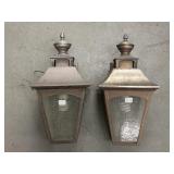 2- 18" Outdoor Wall Mount Lights