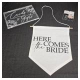 Bridal Decor: "Here Comes The Bride" Hanging