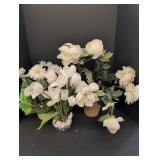 Decorative artificial flowers peony daisy & tulips