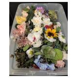 Artificial pieces of flowers, flower buds pulled