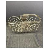 Godinger silver plated metal multi-purpose basket