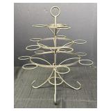 3 tier tealight candle holder stand, 15in H.